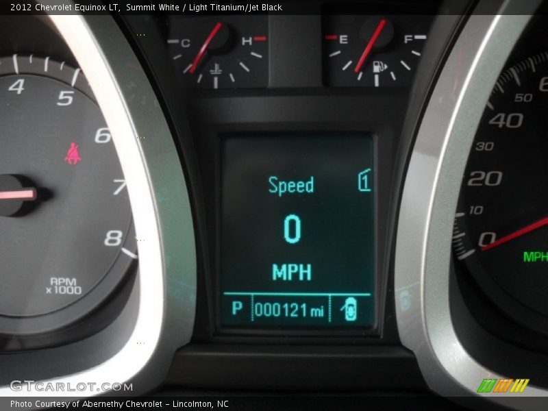 Summit White / Light Titanium/Jet Black 2012 Chevrolet Equinox LT