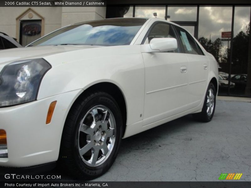 White Diamond / Cashmere 2006 Cadillac CTS Sedan