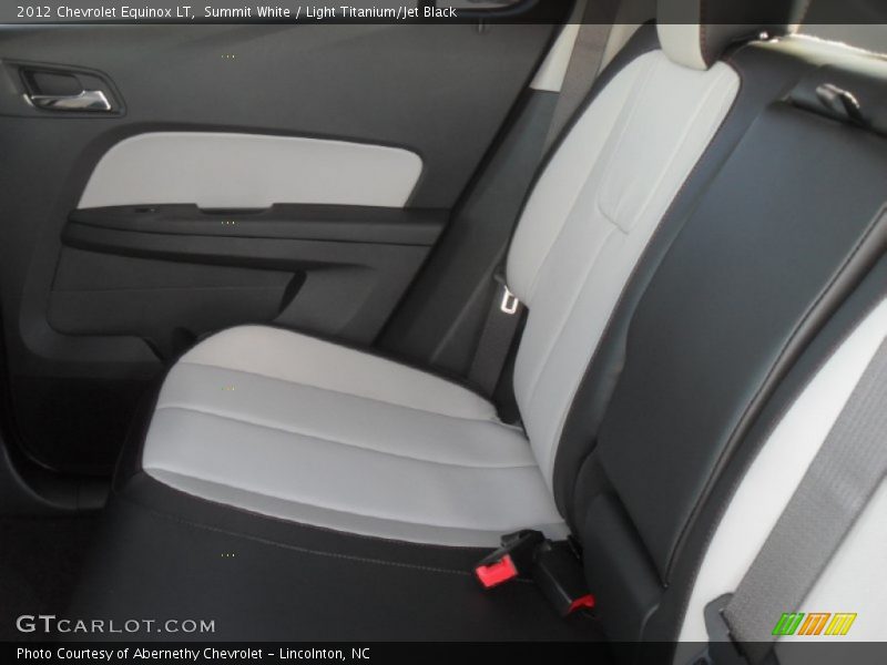 Summit White / Light Titanium/Jet Black 2012 Chevrolet Equinox LT