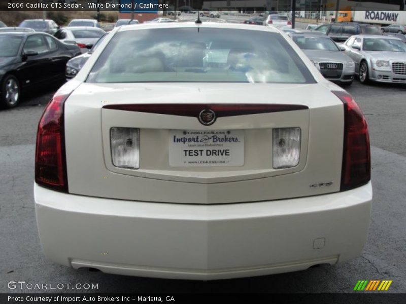 White Diamond / Cashmere 2006 Cadillac CTS Sedan