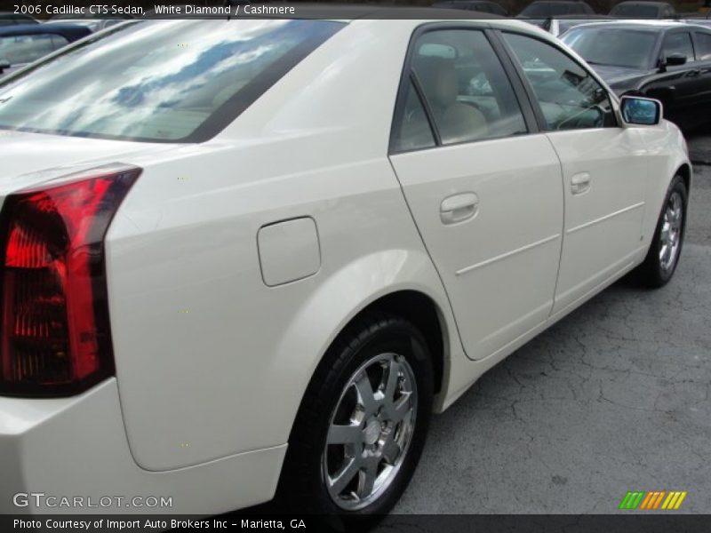 White Diamond / Cashmere 2006 Cadillac CTS Sedan