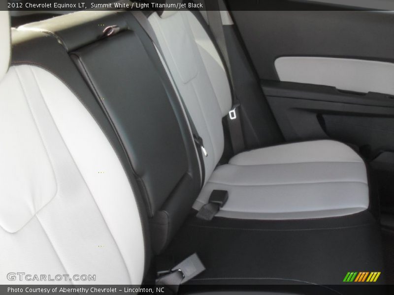 Summit White / Light Titanium/Jet Black 2012 Chevrolet Equinox LT