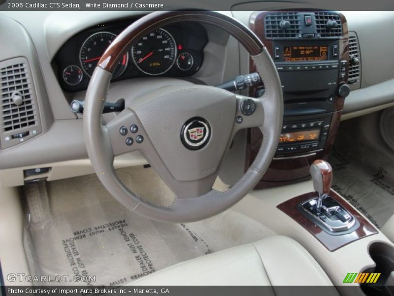 White Diamond / Cashmere 2006 Cadillac CTS Sedan