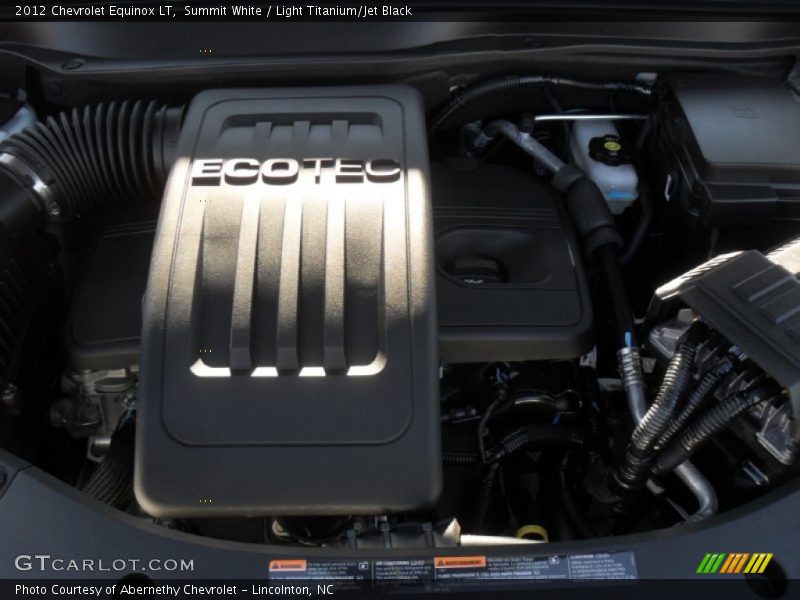 Summit White / Light Titanium/Jet Black 2012 Chevrolet Equinox LT
