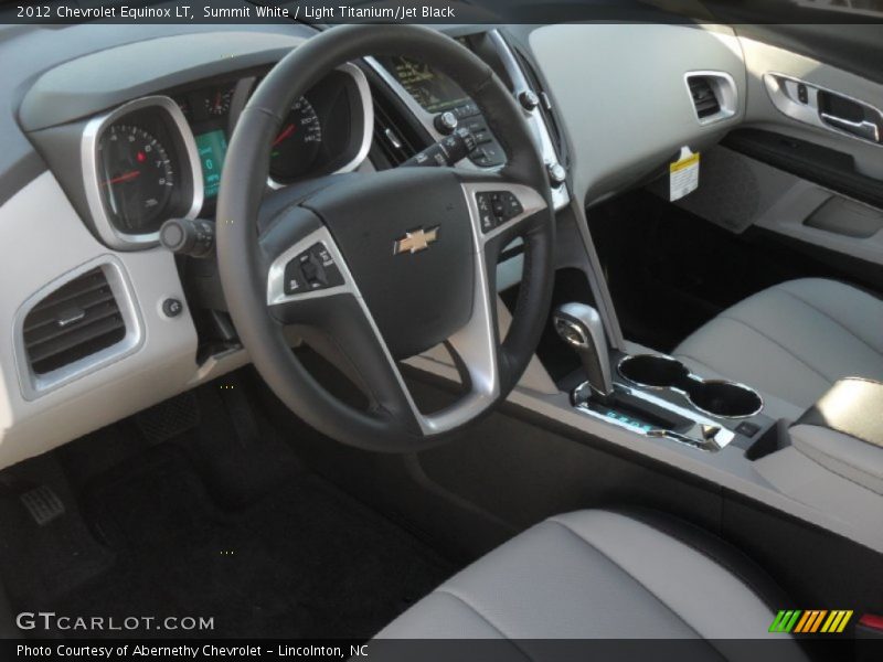 Light Titanium/Jet Black Interior - 2012 Equinox LT 