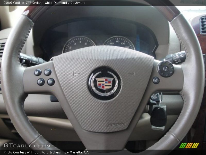 White Diamond / Cashmere 2006 Cadillac CTS Sedan
