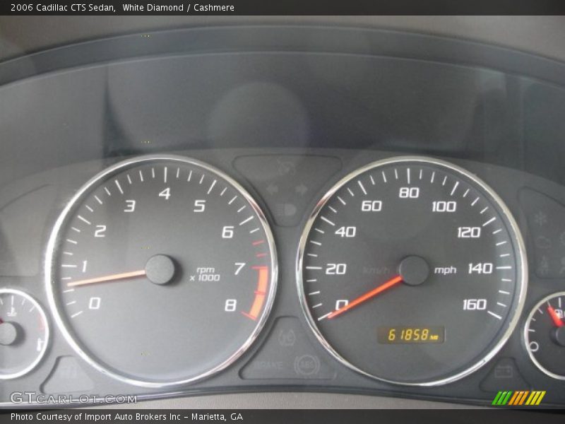 White Diamond / Cashmere 2006 Cadillac CTS Sedan