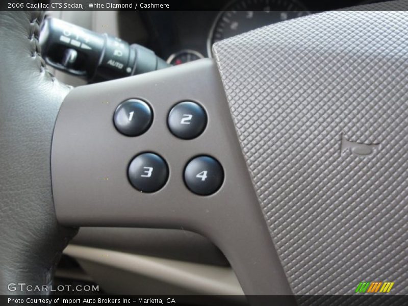 White Diamond / Cashmere 2006 Cadillac CTS Sedan