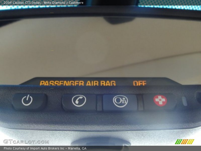 White Diamond / Cashmere 2006 Cadillac CTS Sedan