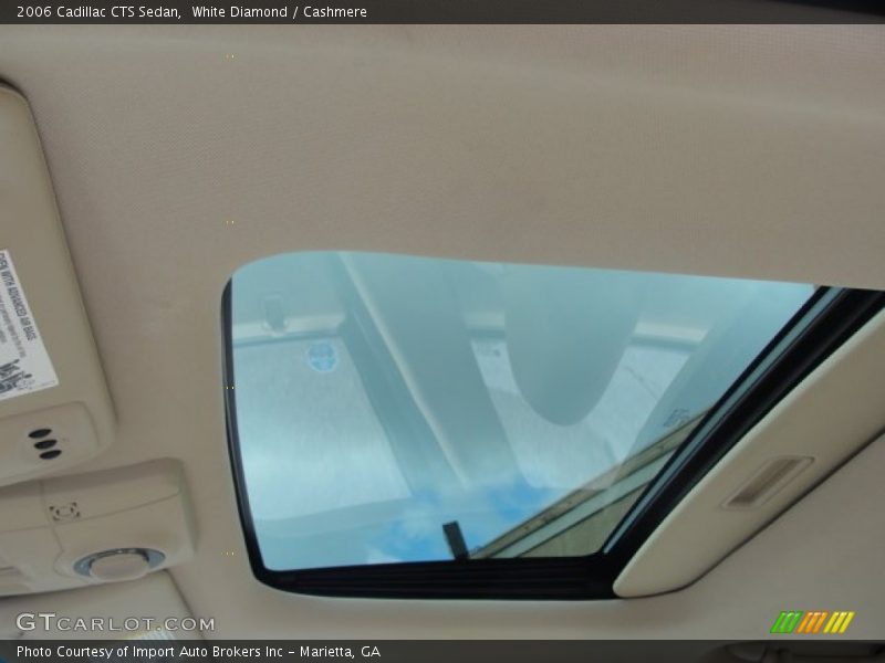 White Diamond / Cashmere 2006 Cadillac CTS Sedan