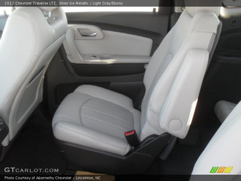 Silver Ice Metallic / Light Gray/Ebony 2012 Chevrolet Traverse LTZ