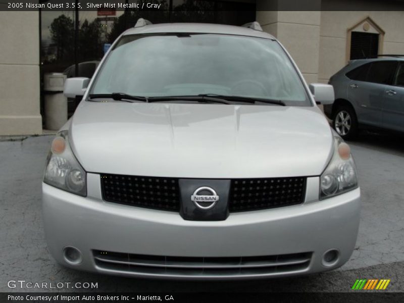 Silver Mist Metallic / Gray 2005 Nissan Quest 3.5 S