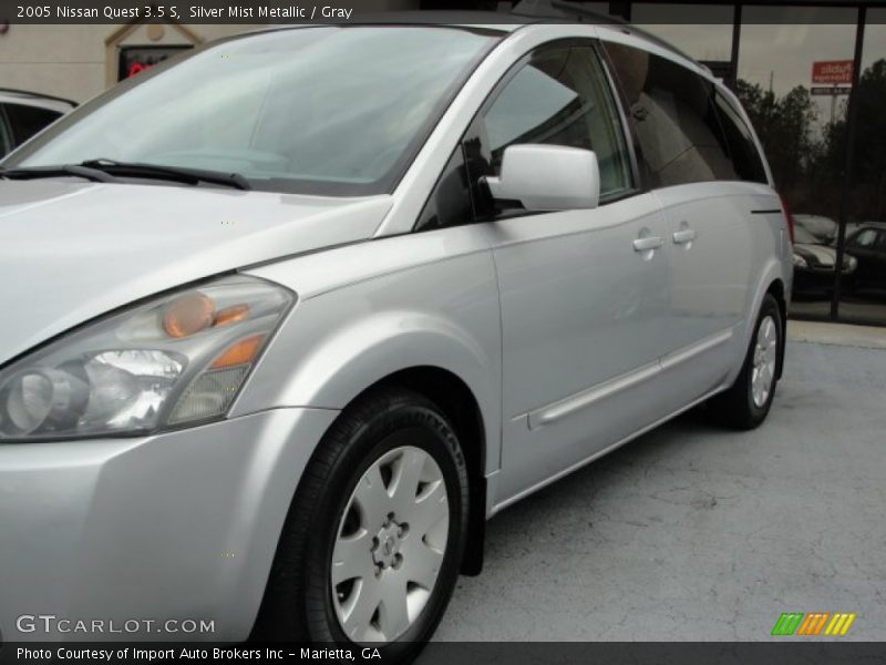 Silver Mist Metallic / Gray 2005 Nissan Quest 3.5 S