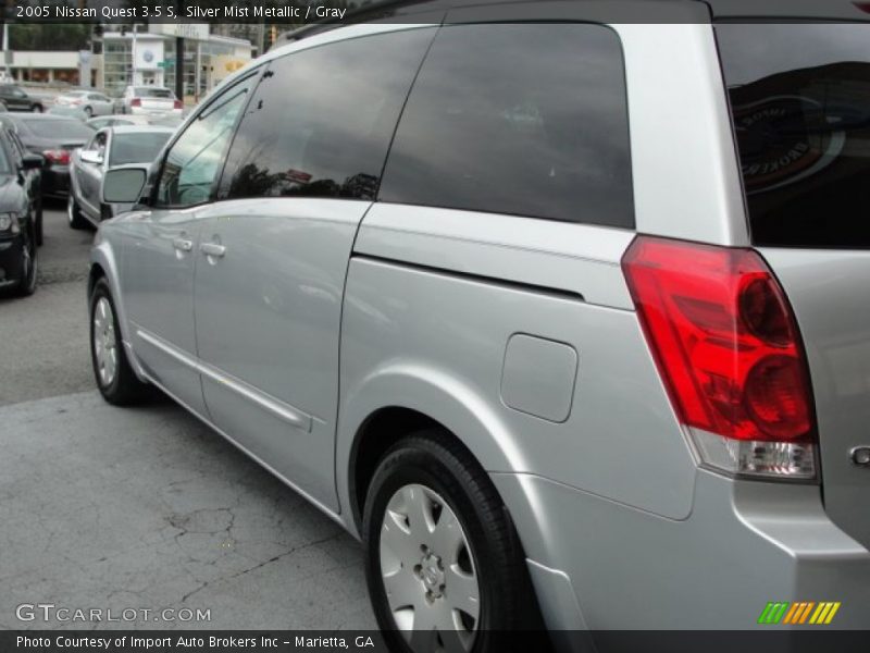 Silver Mist Metallic / Gray 2005 Nissan Quest 3.5 S