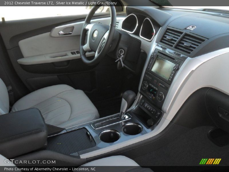 Silver Ice Metallic / Light Gray/Ebony 2012 Chevrolet Traverse LTZ