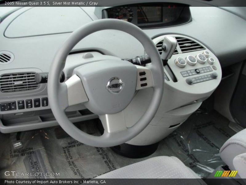 Silver Mist Metallic / Gray 2005 Nissan Quest 3.5 S