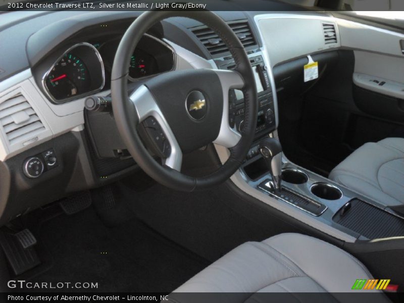 Light Gray/Ebony Interior - 2012 Traverse LTZ 