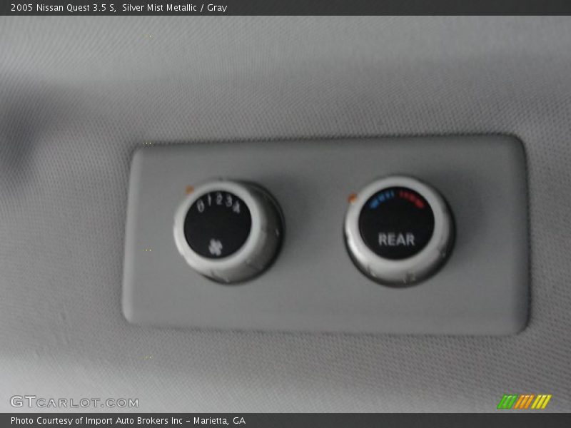 Silver Mist Metallic / Gray 2005 Nissan Quest 3.5 S