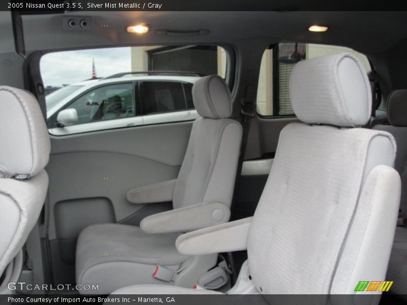 Silver Mist Metallic / Gray 2005 Nissan Quest 3.5 S