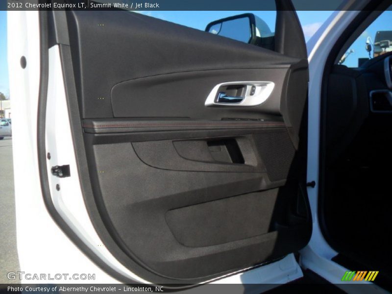 Summit White / Jet Black 2012 Chevrolet Equinox LT
