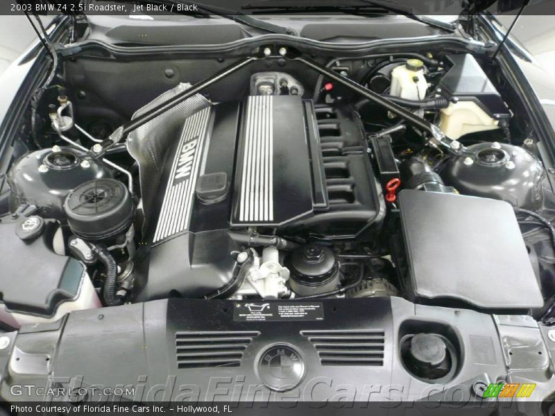 Jet Black / Black 2003 BMW Z4 2.5i Roadster