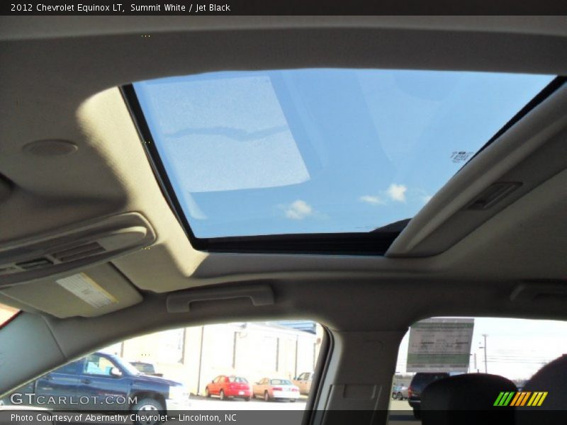 Summit White / Jet Black 2012 Chevrolet Equinox LT