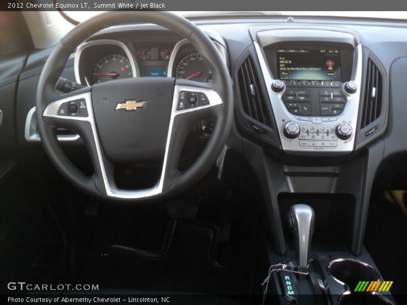 Summit White / Jet Black 2012 Chevrolet Equinox LT