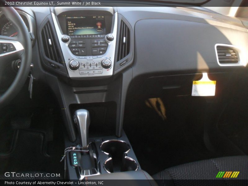 Summit White / Jet Black 2012 Chevrolet Equinox LT