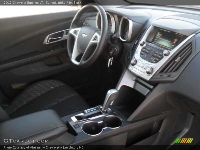 Summit White / Jet Black 2012 Chevrolet Equinox LT