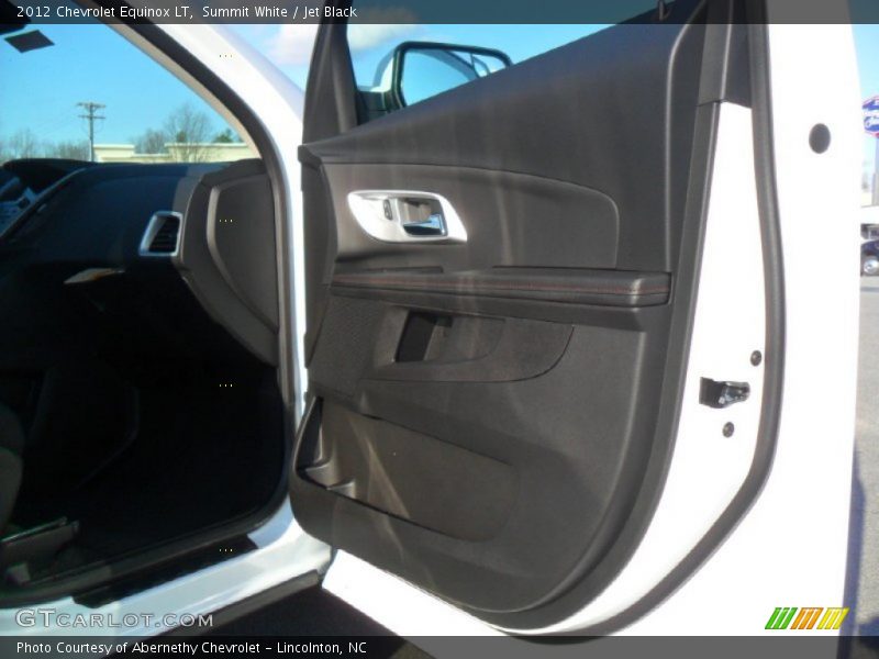 Summit White / Jet Black 2012 Chevrolet Equinox LT