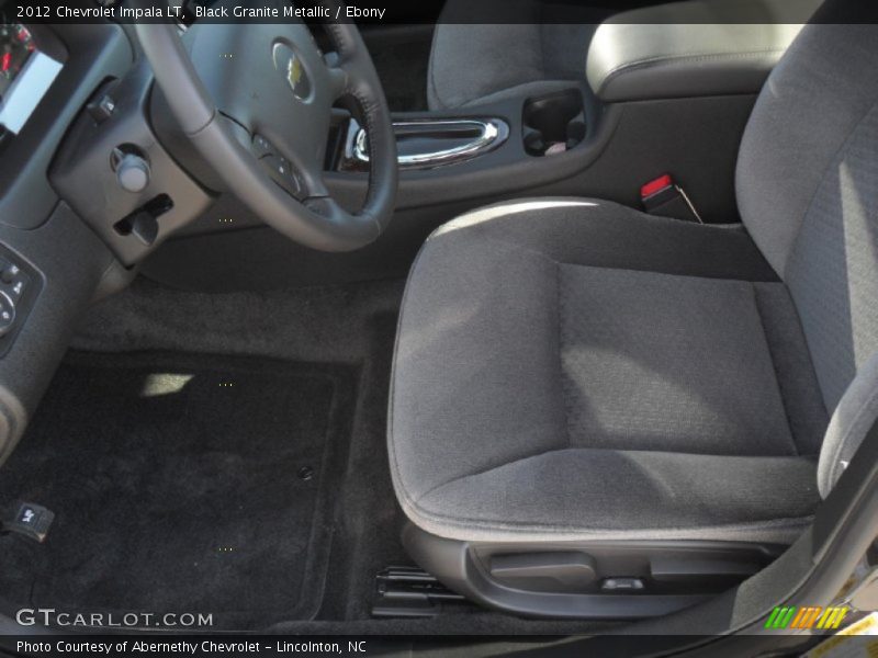 Black Granite Metallic / Ebony 2012 Chevrolet Impala LT