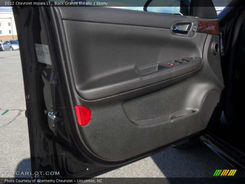 Black Granite Metallic / Ebony 2012 Chevrolet Impala LT