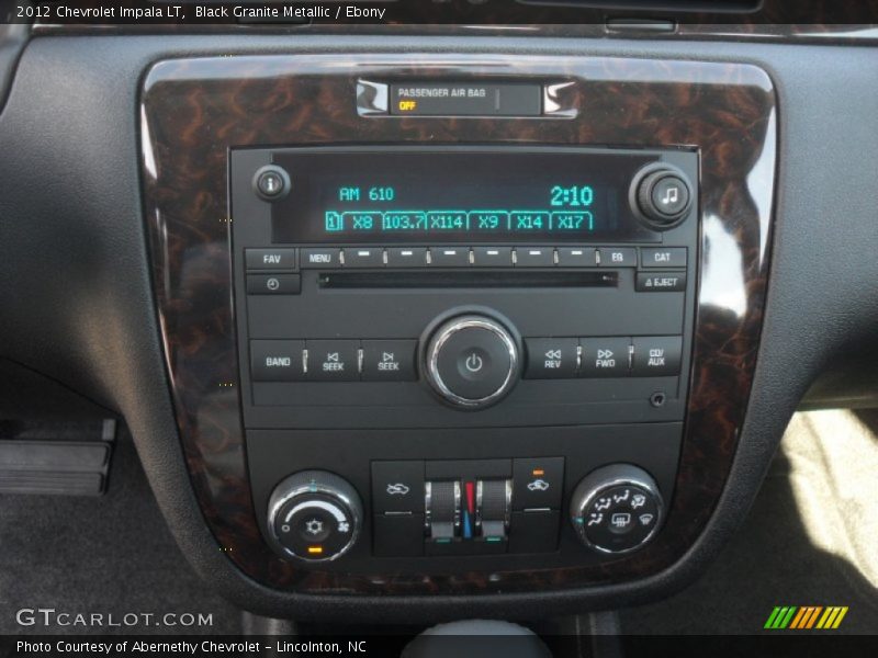 Black Granite Metallic / Ebony 2012 Chevrolet Impala LT