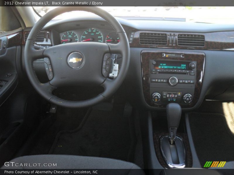 Black Granite Metallic / Ebony 2012 Chevrolet Impala LT