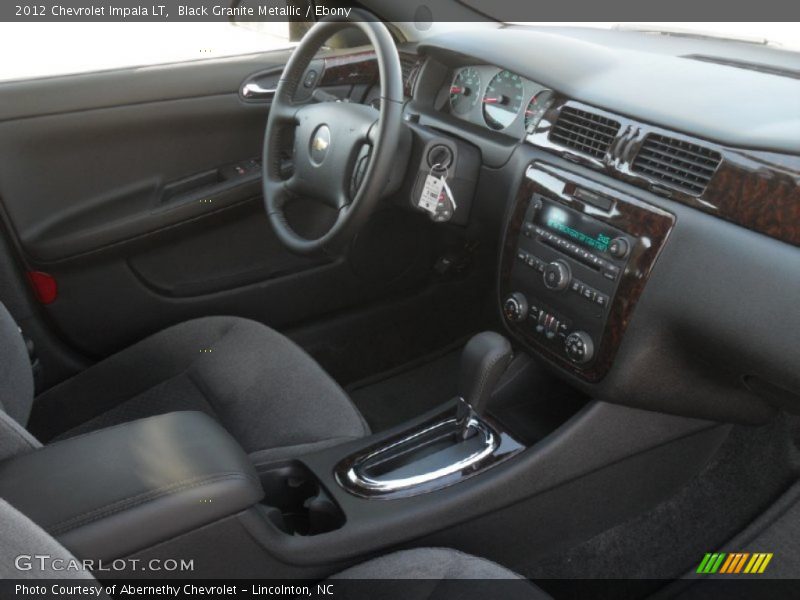 Black Granite Metallic / Ebony 2012 Chevrolet Impala LT