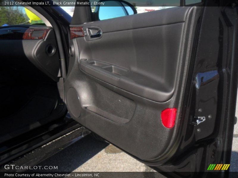 Black Granite Metallic / Ebony 2012 Chevrolet Impala LT
