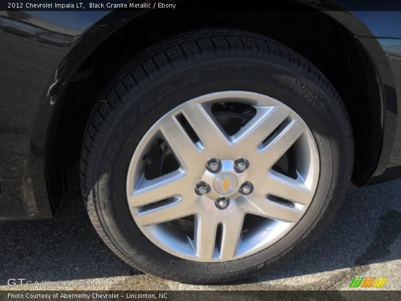 Black Granite Metallic / Ebony 2012 Chevrolet Impala LT