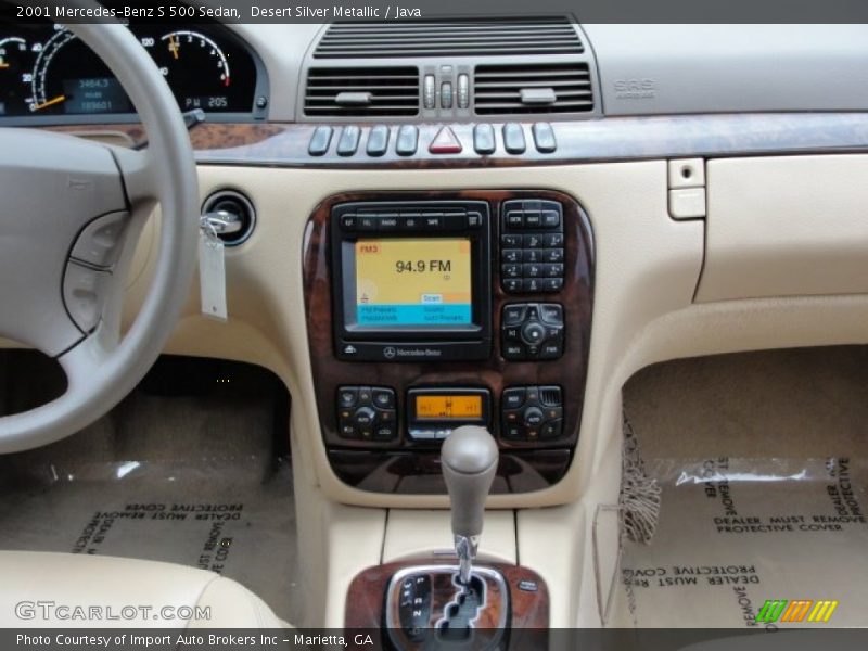 Desert Silver Metallic / Java 2001 Mercedes-Benz S 500 Sedan