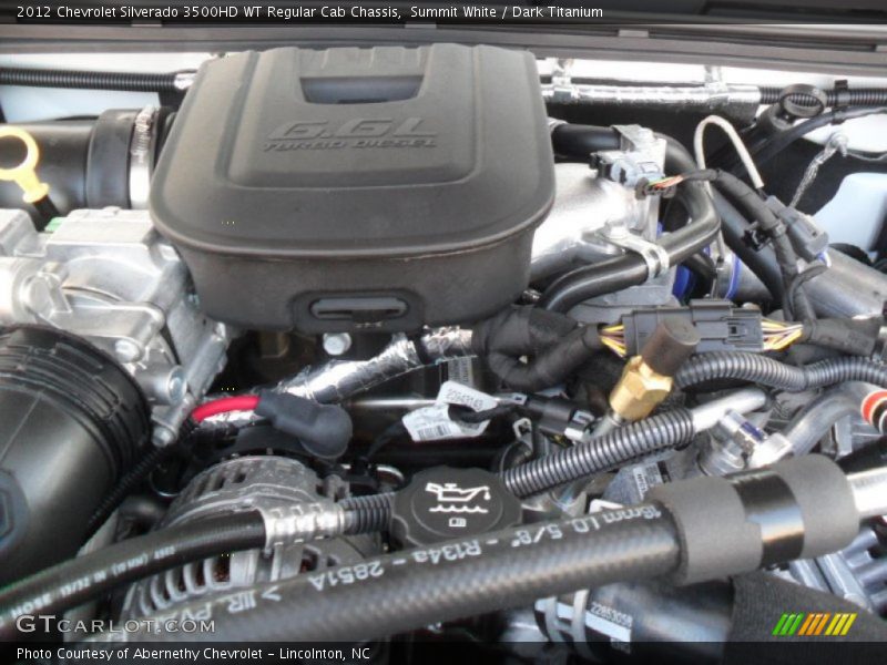 2012 Silverado 3500HD WT Regular Cab Chassis Engine - 6.6 Liter OHV 32-Valve Duramax Turbo-Diesel V8