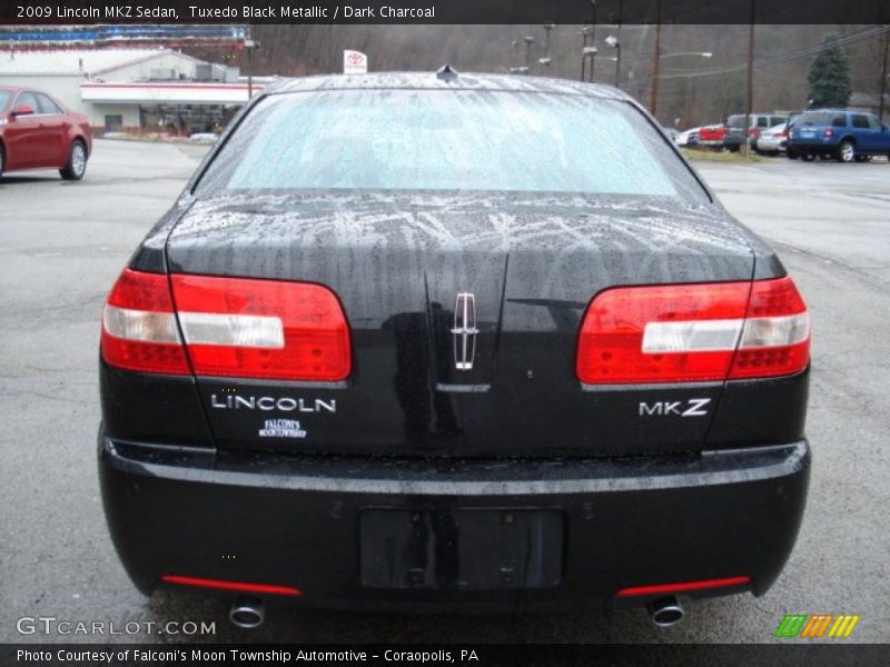 Tuxedo Black Metallic / Dark Charcoal 2009 Lincoln MKZ Sedan