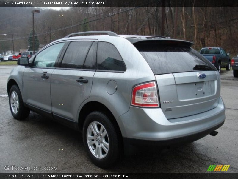 Pewter Metallic / Medium Light Stone 2007 Ford Edge SE