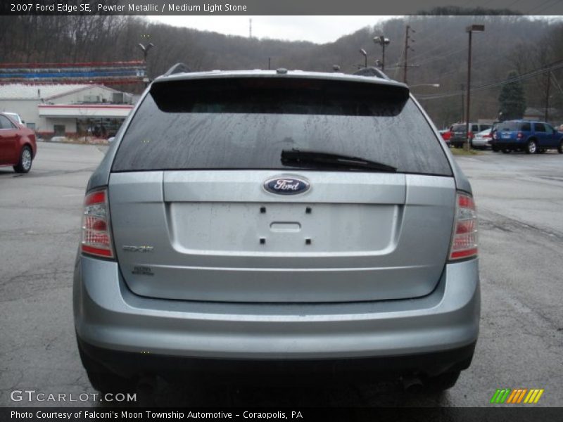 Pewter Metallic / Medium Light Stone 2007 Ford Edge SE