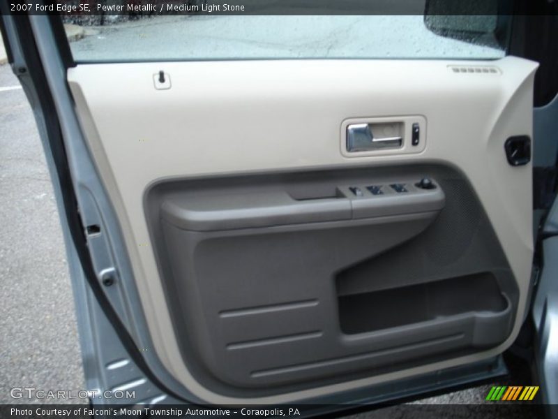 Pewter Metallic / Medium Light Stone 2007 Ford Edge SE
