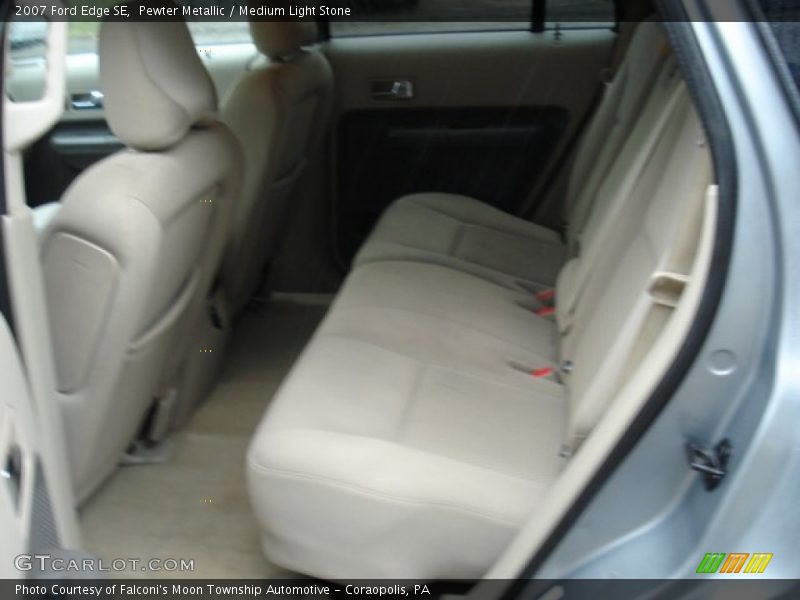 Pewter Metallic / Medium Light Stone 2007 Ford Edge SE