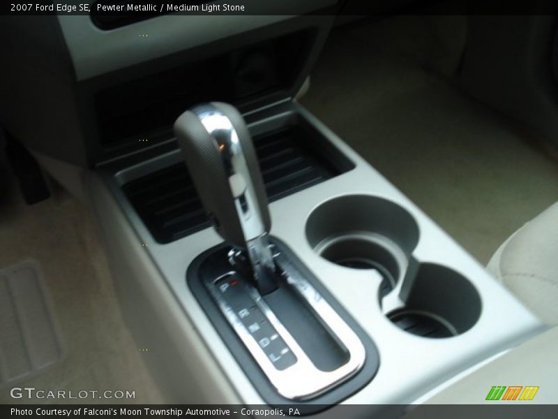 Pewter Metallic / Medium Light Stone 2007 Ford Edge SE