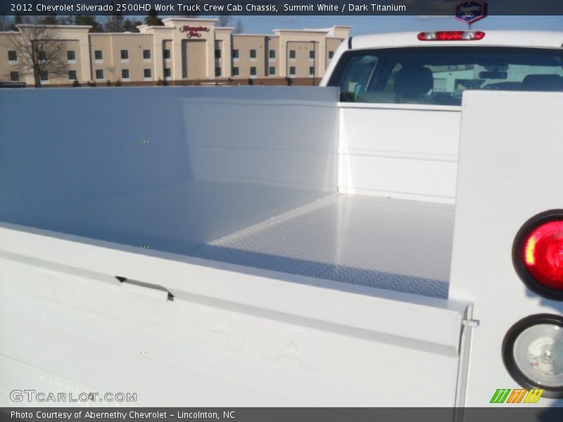 Summit White / Dark Titanium 2012 Chevrolet Silverado 2500HD Work Truck Crew Cab Chassis