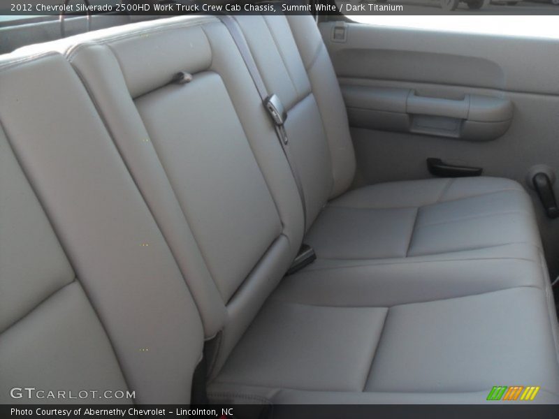 Summit White / Dark Titanium 2012 Chevrolet Silverado 2500HD Work Truck Crew Cab Chassis