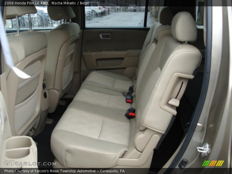 Mocha Metallic / Beige 2009 Honda Pilot LX 4WD