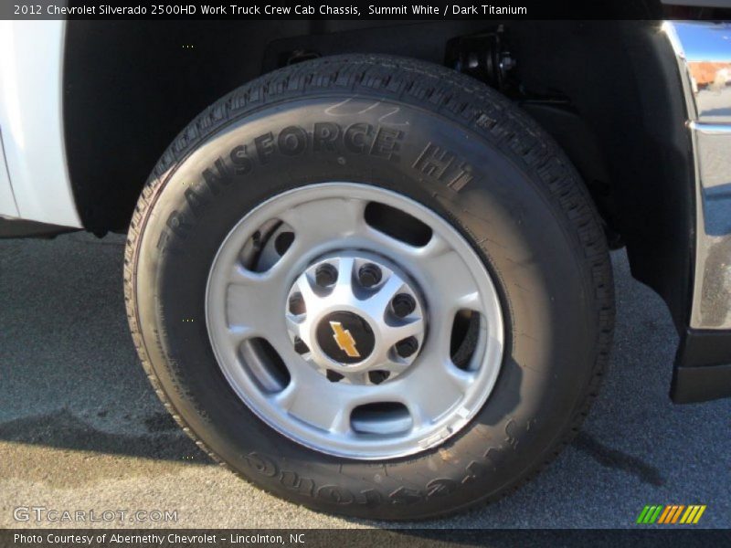  2012 Silverado 2500HD Work Truck Crew Cab Chassis Wheel