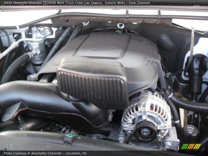  2012 Silverado 2500HD Work Truck Crew Cab Chassis Engine - 6.0 Liter OHV 16-Valve VVT Flex-Fuel Vortec V8